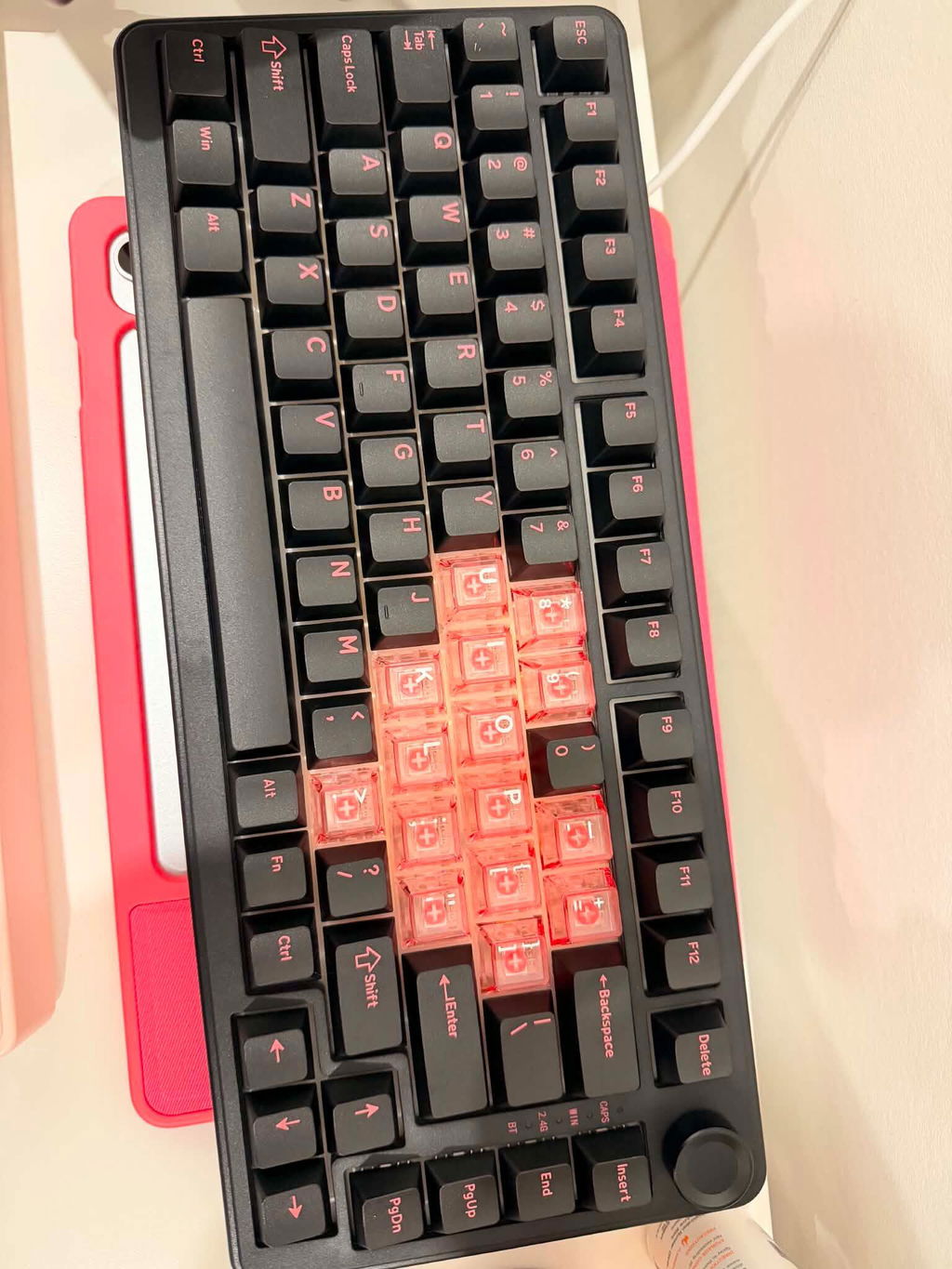YUNZII B75 Pro Heart Wireless Mechanical Keyboard