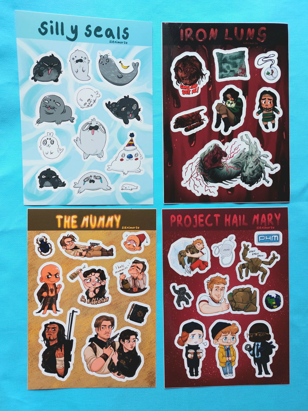 Vinyl Sticker Sheets