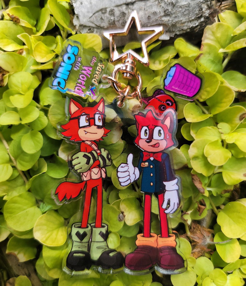 Clear Acrylic Keychains