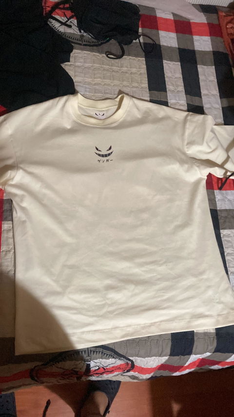 Camiseta Oversize - Gengar Pokemon