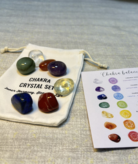 Seven Chakra Healing Stone Set