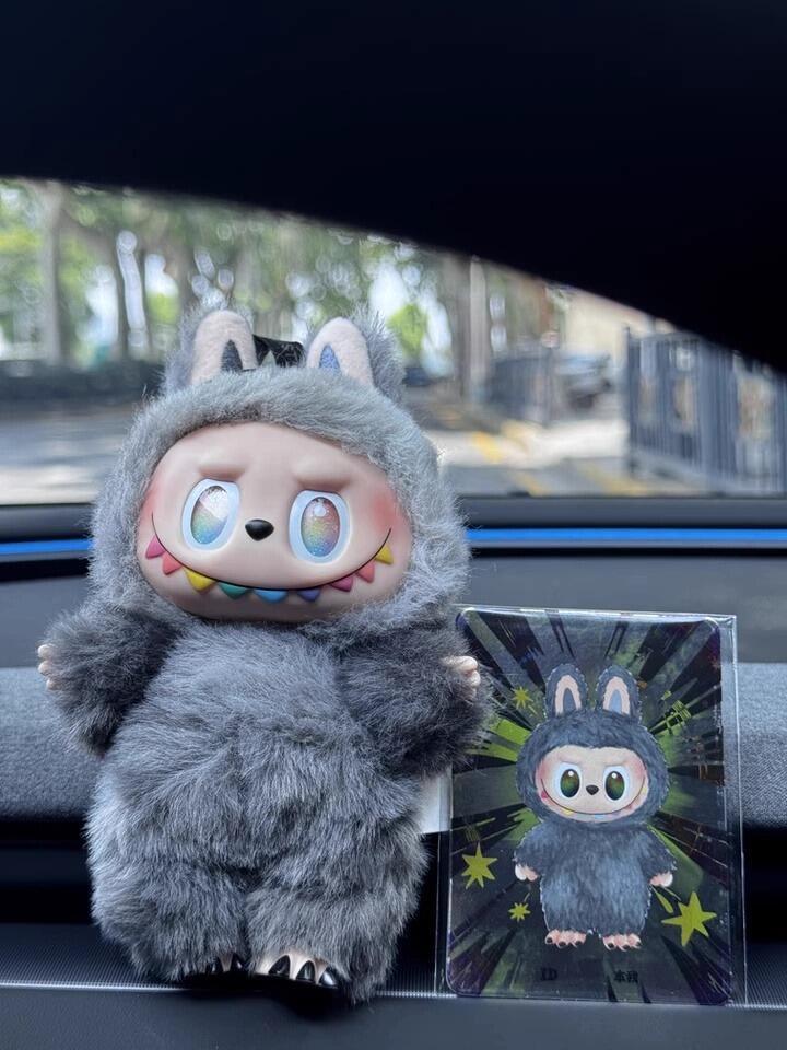 Labubu “Secret Edition” Plush Keychain – Pop Mart Big Into Energy