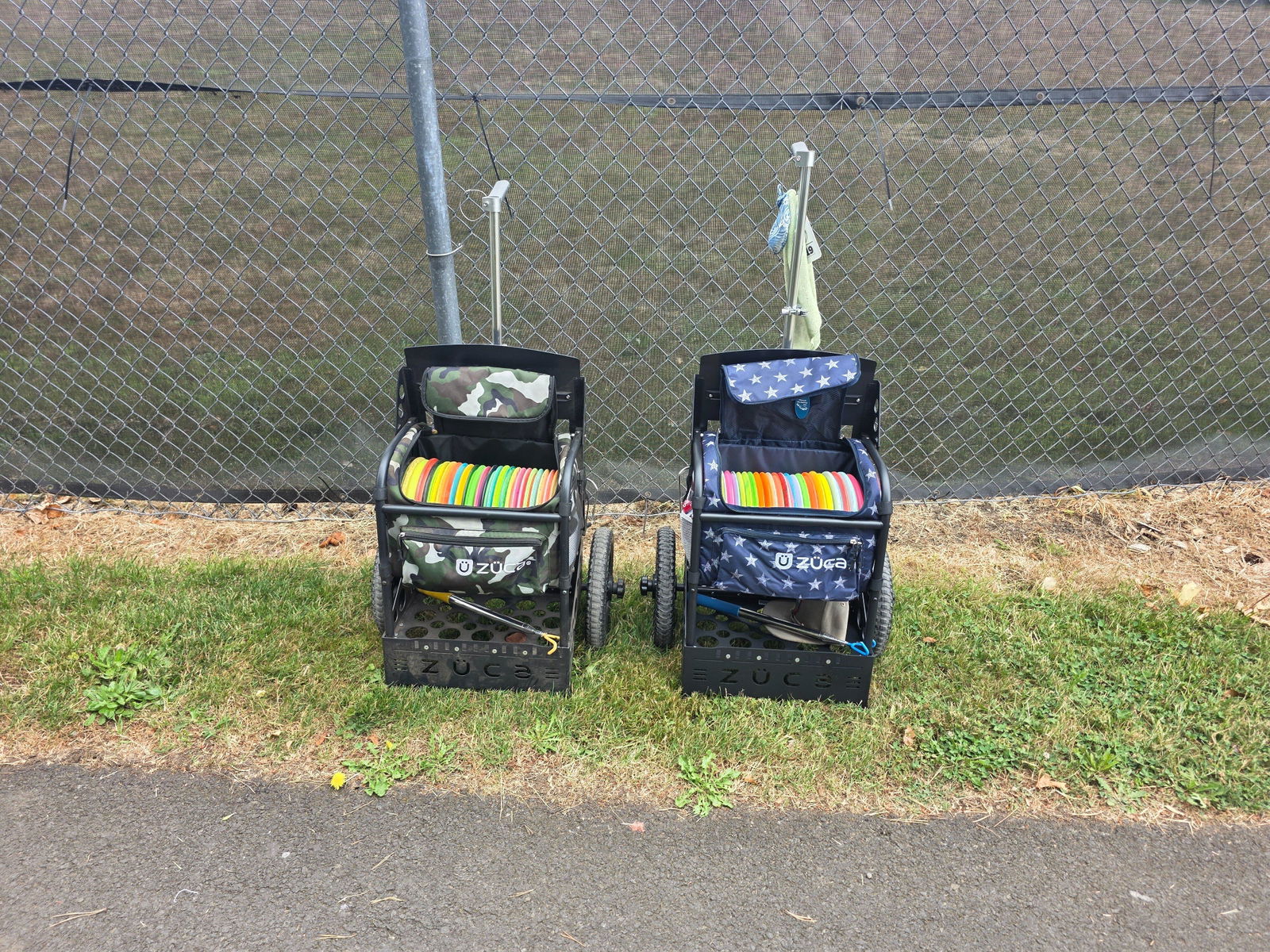 Transit Disc Golf Cart Old Glory | Shop ZÜCA Bags